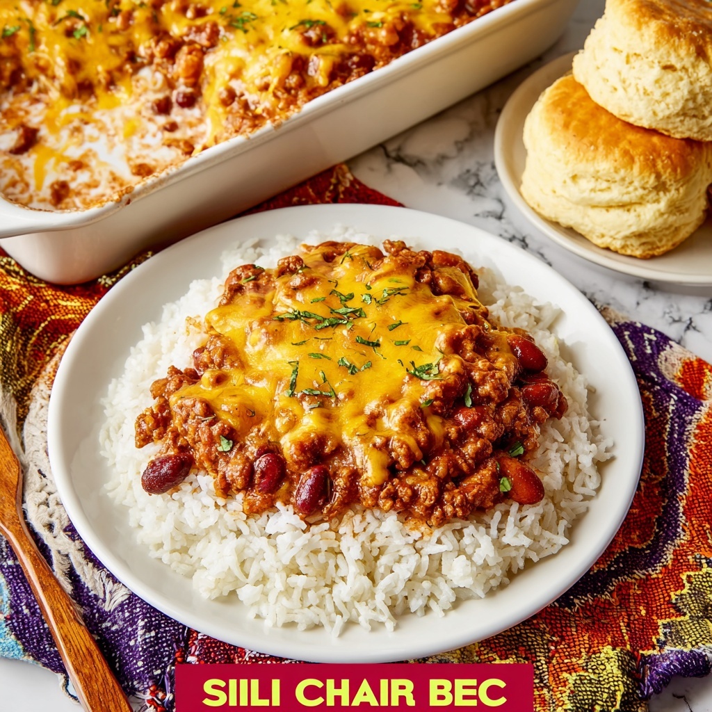 Chili Cream Rice Bake Recipe - Recipe Image