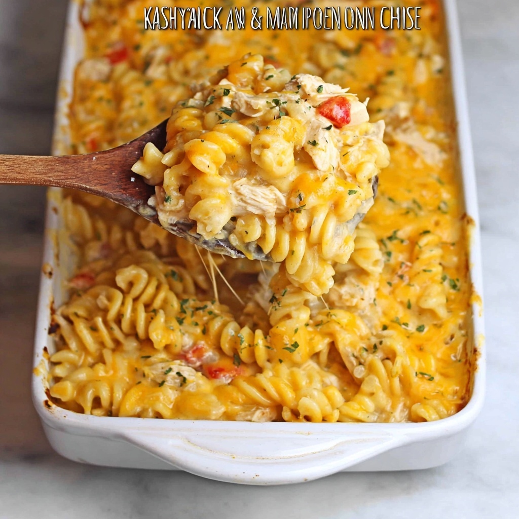Overnight King Ranch Chicken Mac & Cheese Recipe - Recipe Image
