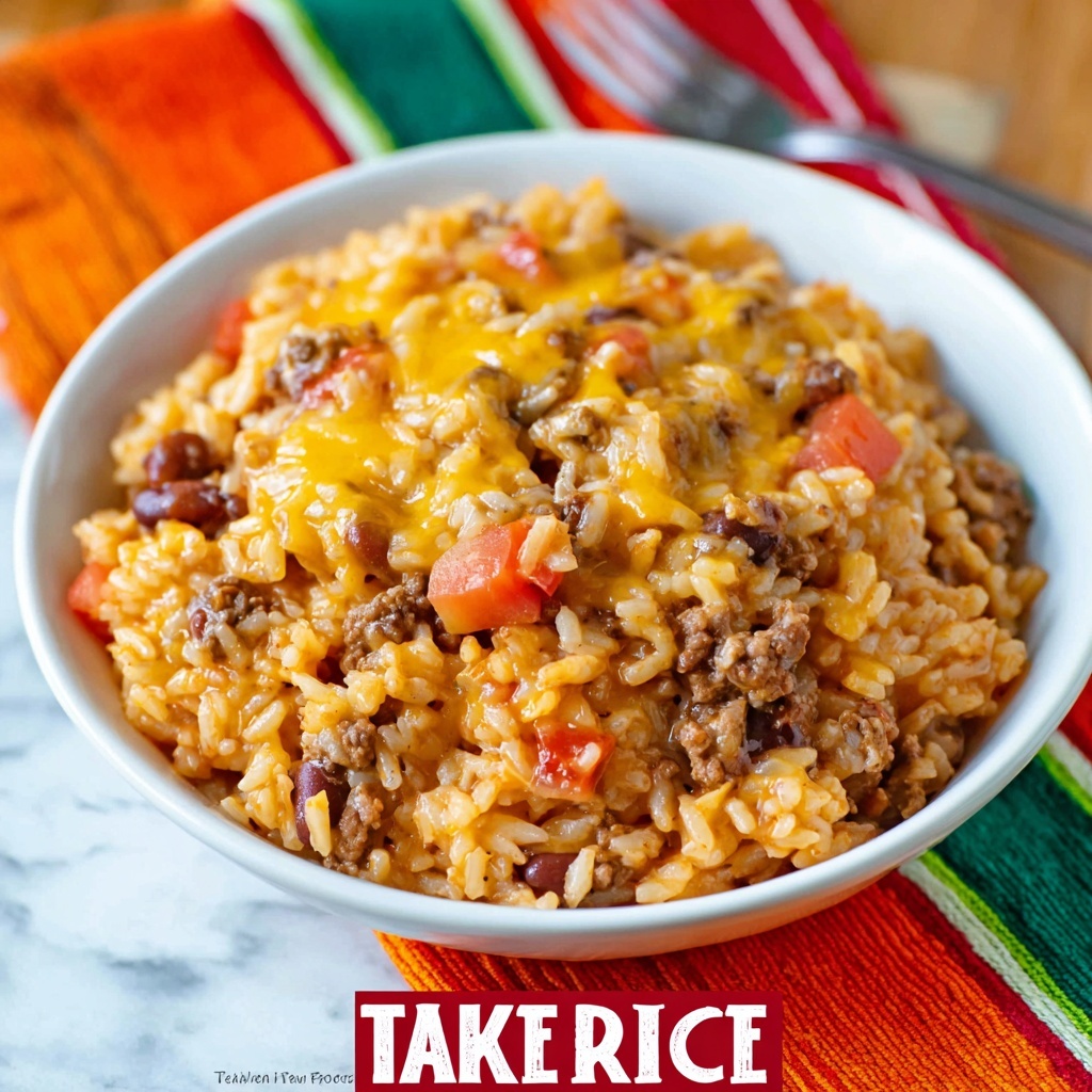 Taco Rice Bake Recipe - Recipe Image