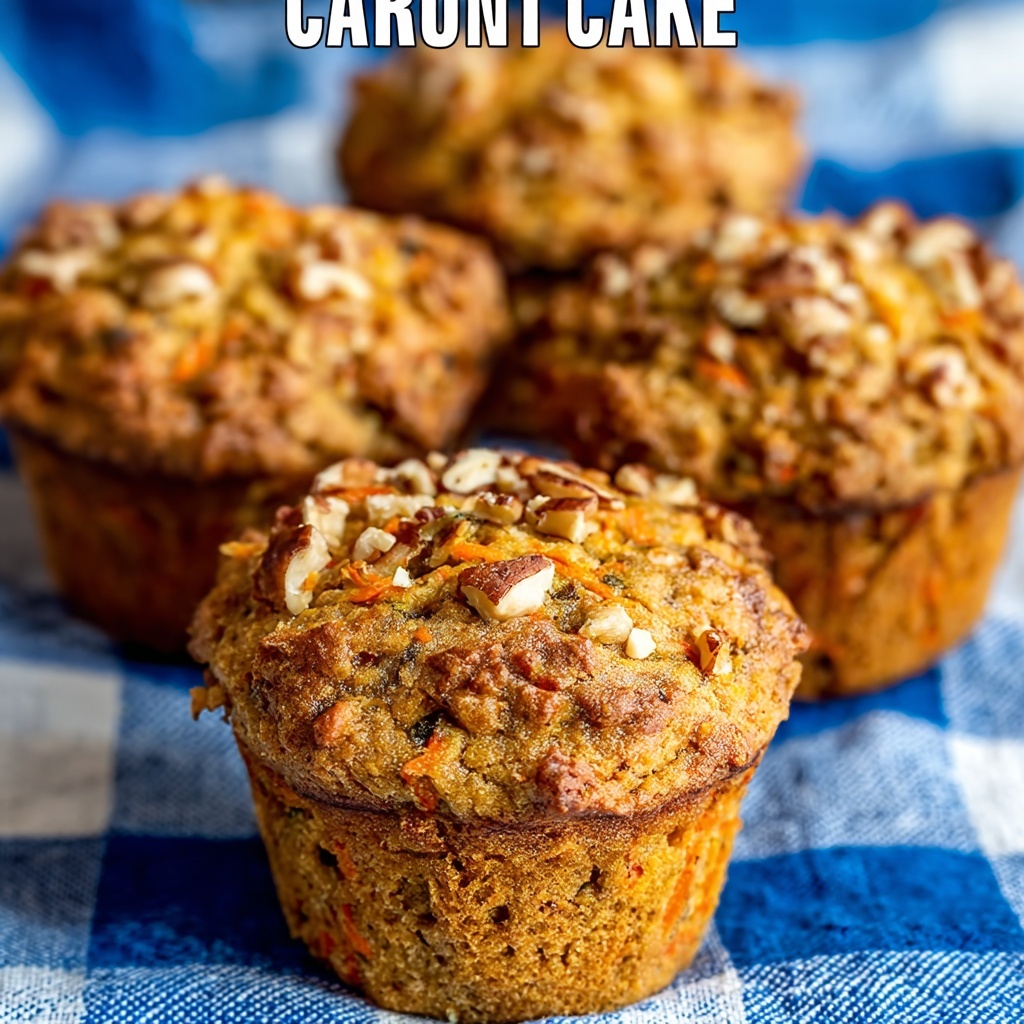 Carrot Cake Muffins Recipe - Recipe Image