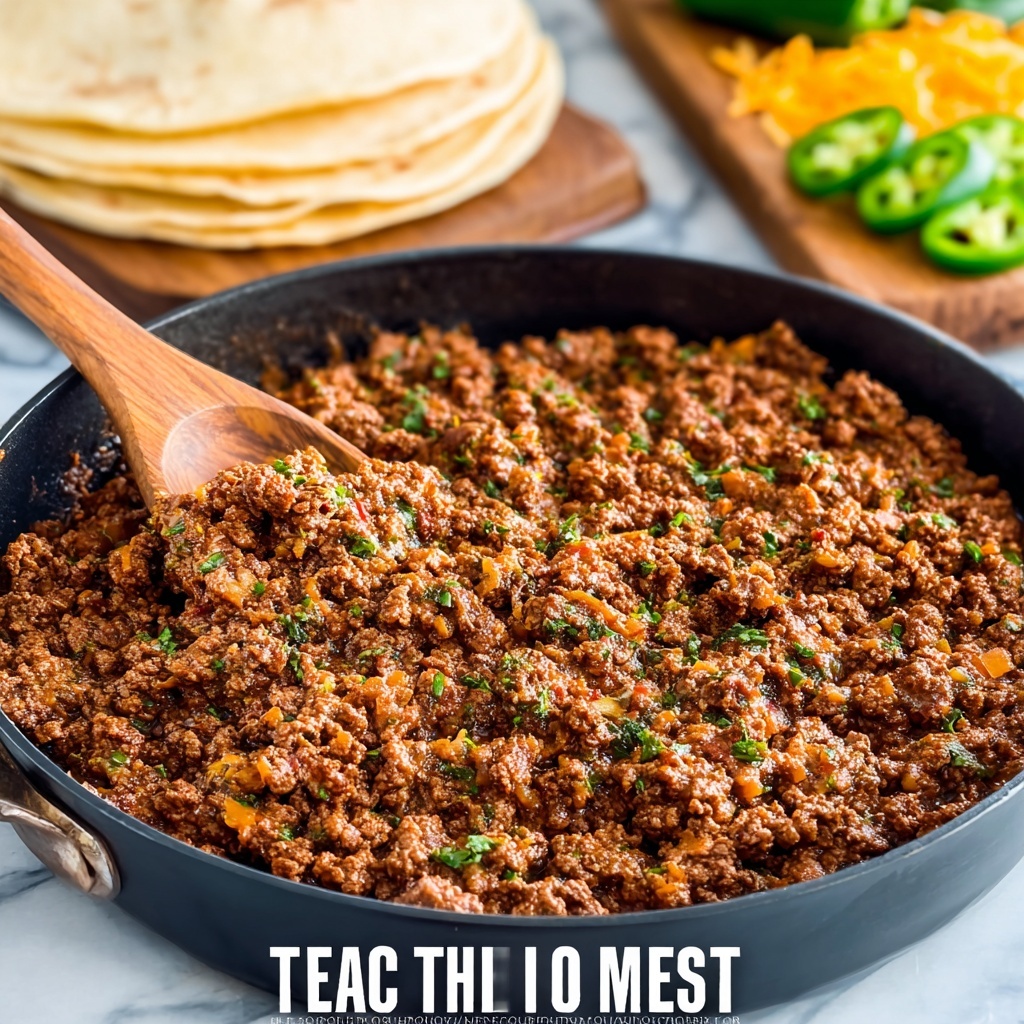The BEST Taco Meat Recipe - Recipe Image
