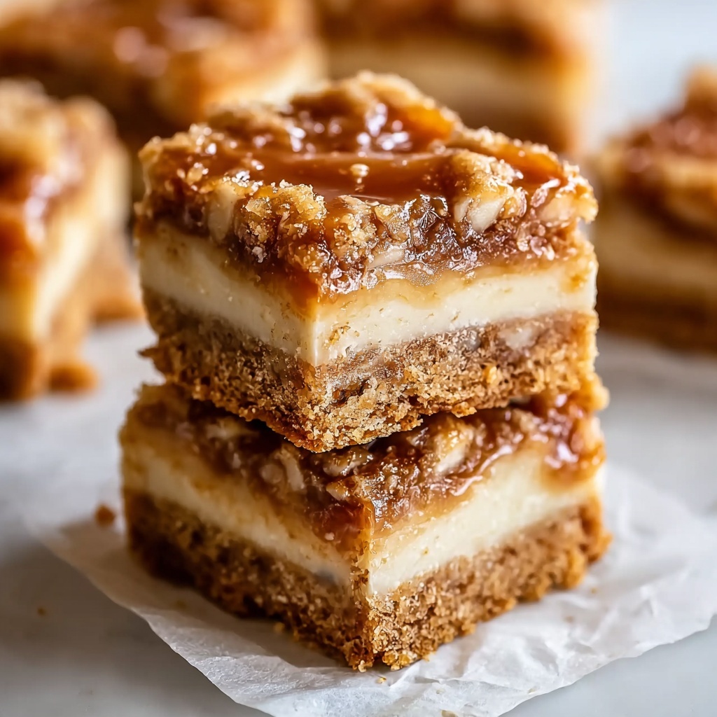 Maple Glazed Apple Blondies Recipe - Recipe Image