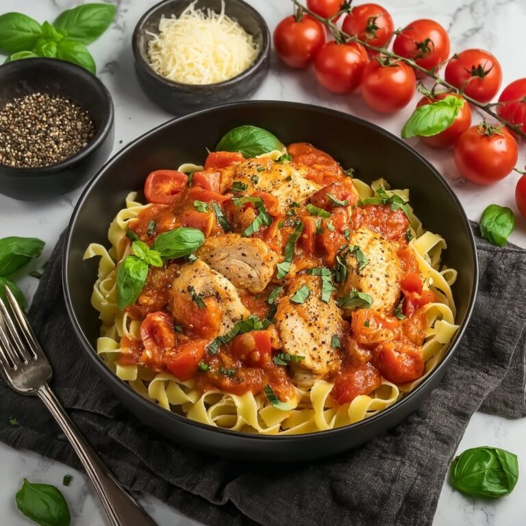 Slow Cooker Tomato Basil Chicken Recipe