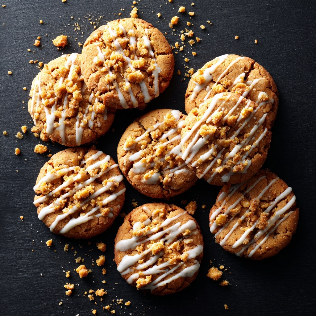 Pumpkin Coffee Cake Cookies Recipe - Recipe Image