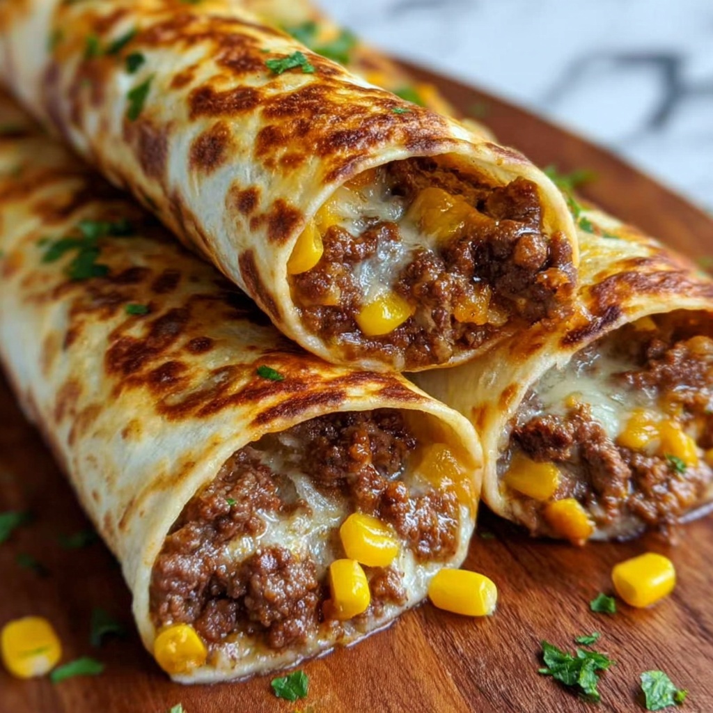 Crispy Beef Chimichangas: The Ultimate Recipe for a Delicious Mexican Delight Recipe - Recipe Image