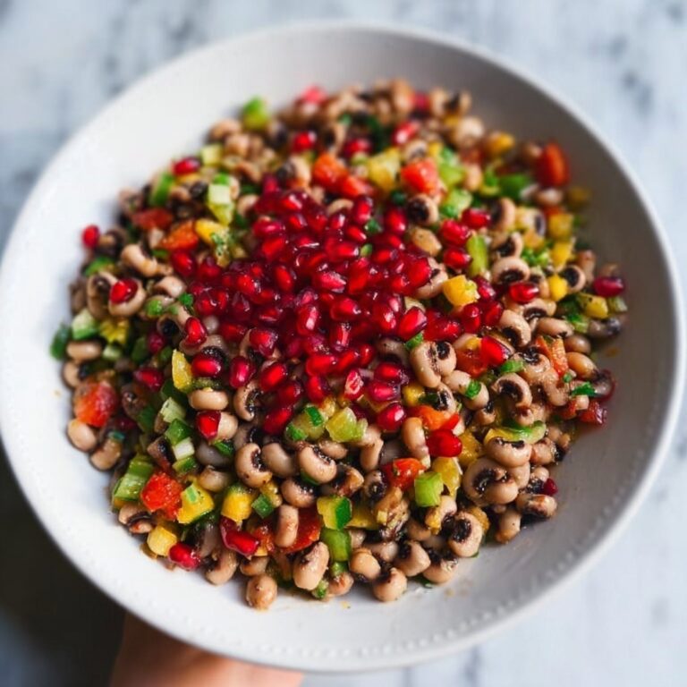 Delicious Olive Salad with Black Eyed Peas Recipe