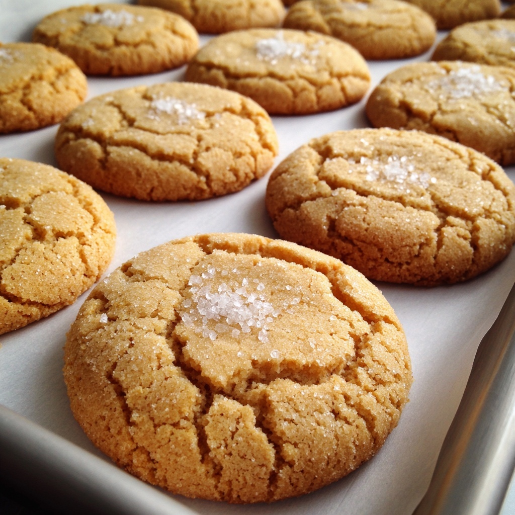 Salted Honey Cookies Recipe - Recipe Image