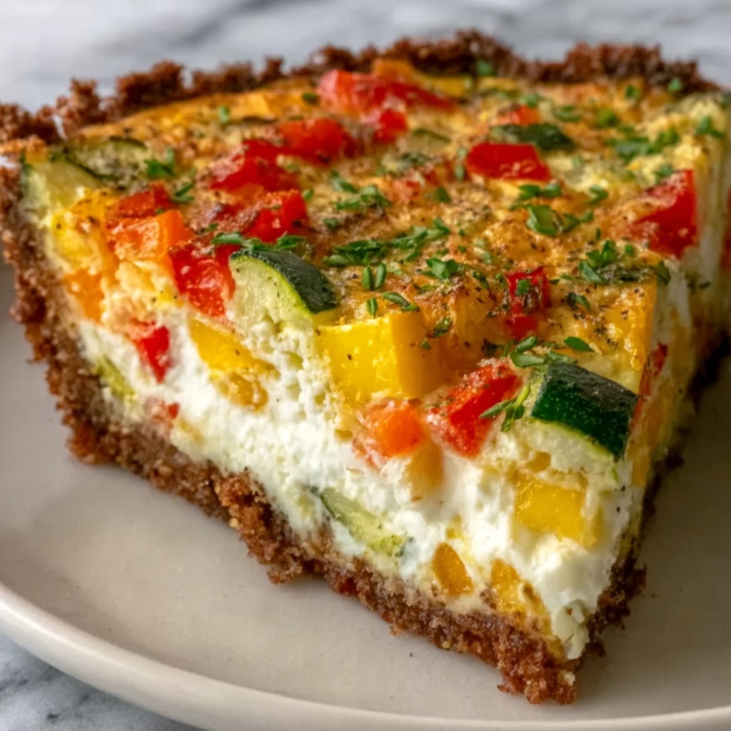 Cottage Cheese and Veggie Bake Recipe - Recipe Image