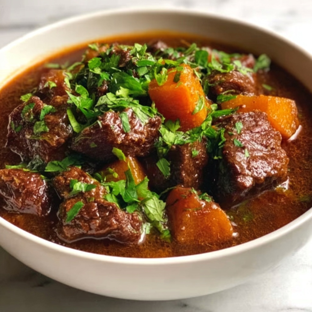 Slow Cooker Pepper Steak with Bell Peppers and Onion Recipe - Recipe Image