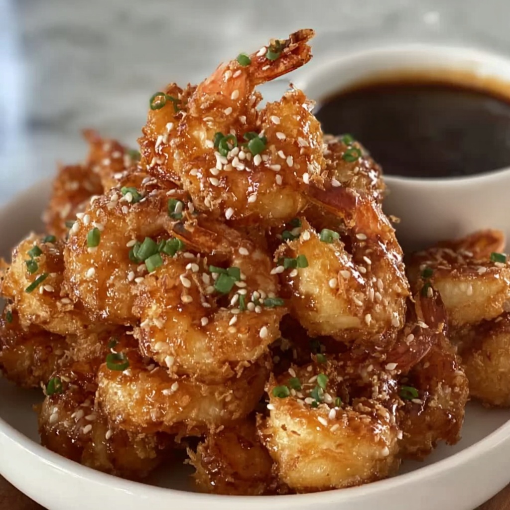 Hot Honey Fried Shrimp Recipe - Recipe Image