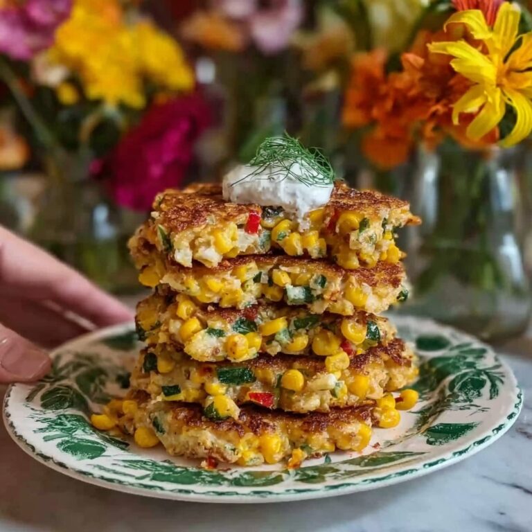 Corn Zucchini Fritters Recipe