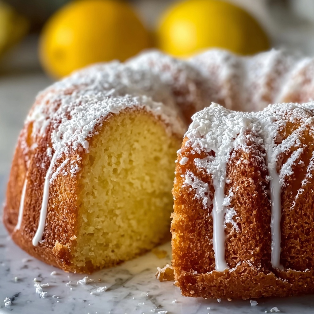 Italian Lemon Pound Cake Recipe - Recipe Image