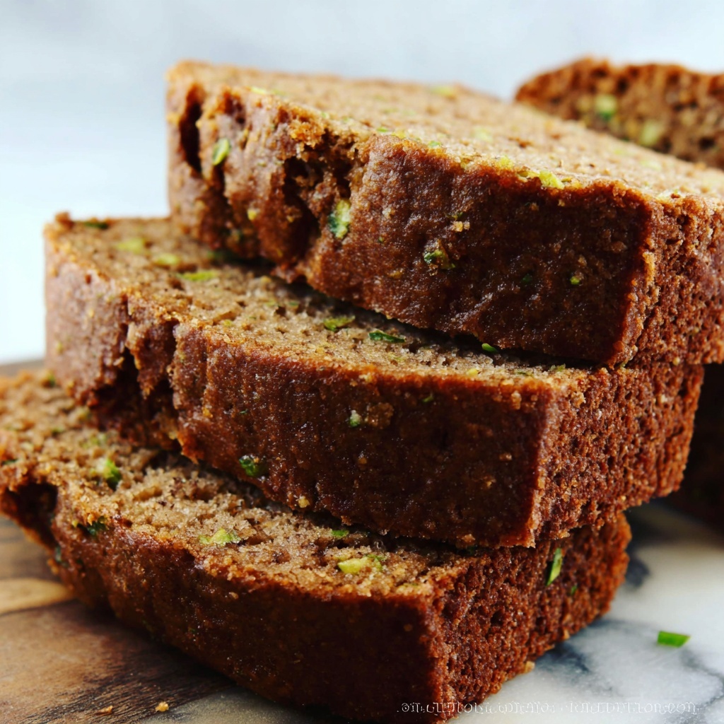 Deliciously Moist Zucchini Bread Recipe - Recipe Image
