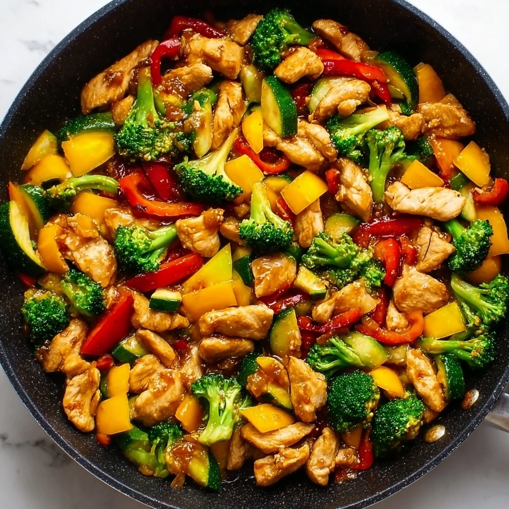 Chicken and Vegetables Skillet Recipe - Recipe Image