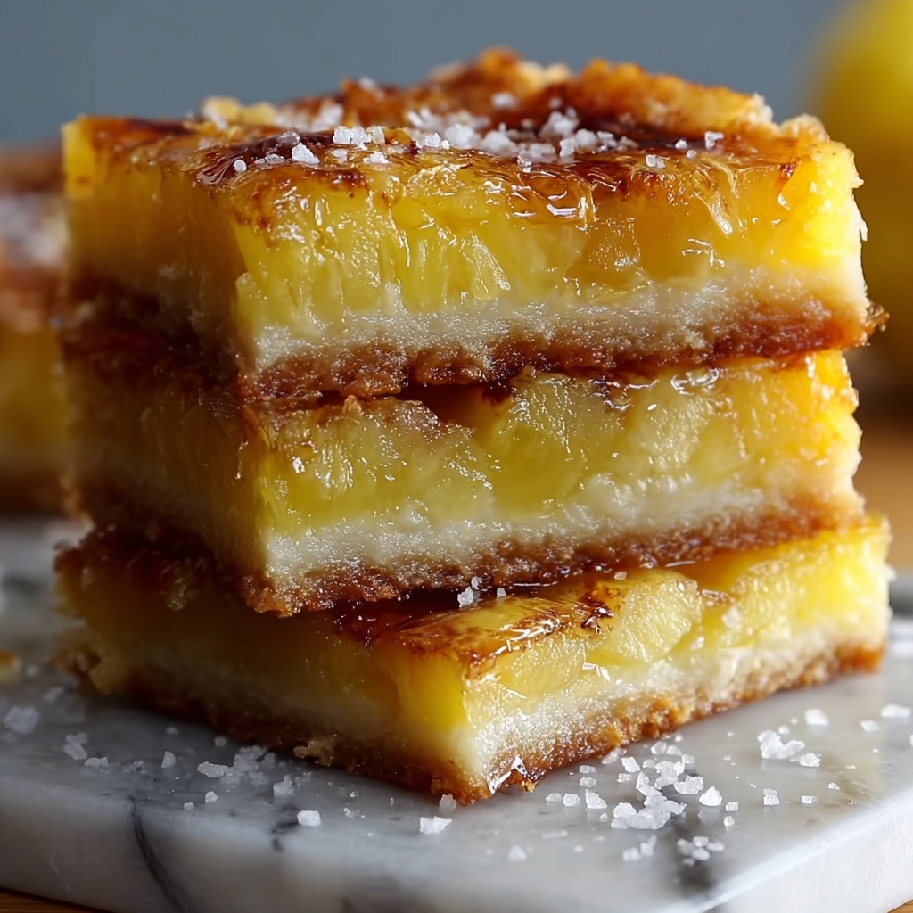 Tropical Paradise with Pineapple Bliss Bars Recipe - Recipe Image