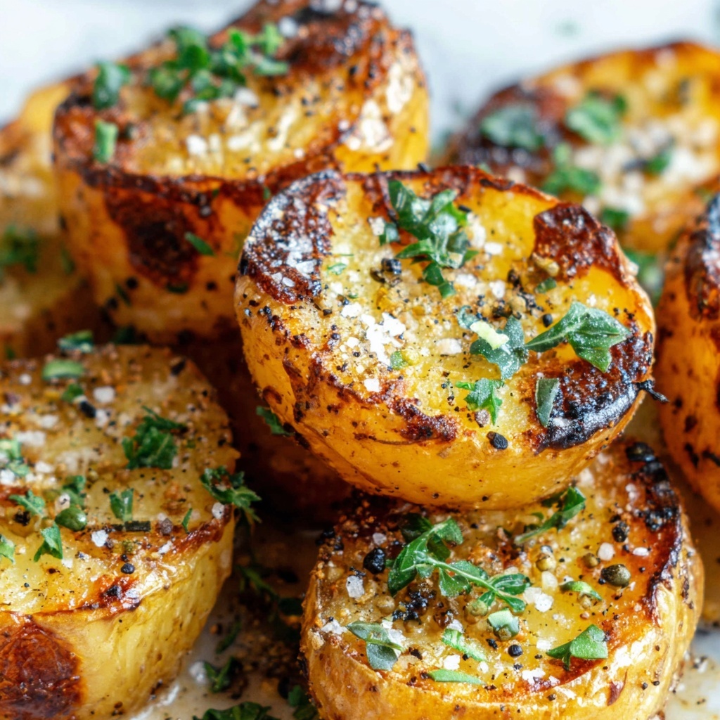 Grilled Garlic Herb Potatoes Recipe - Recipe Image