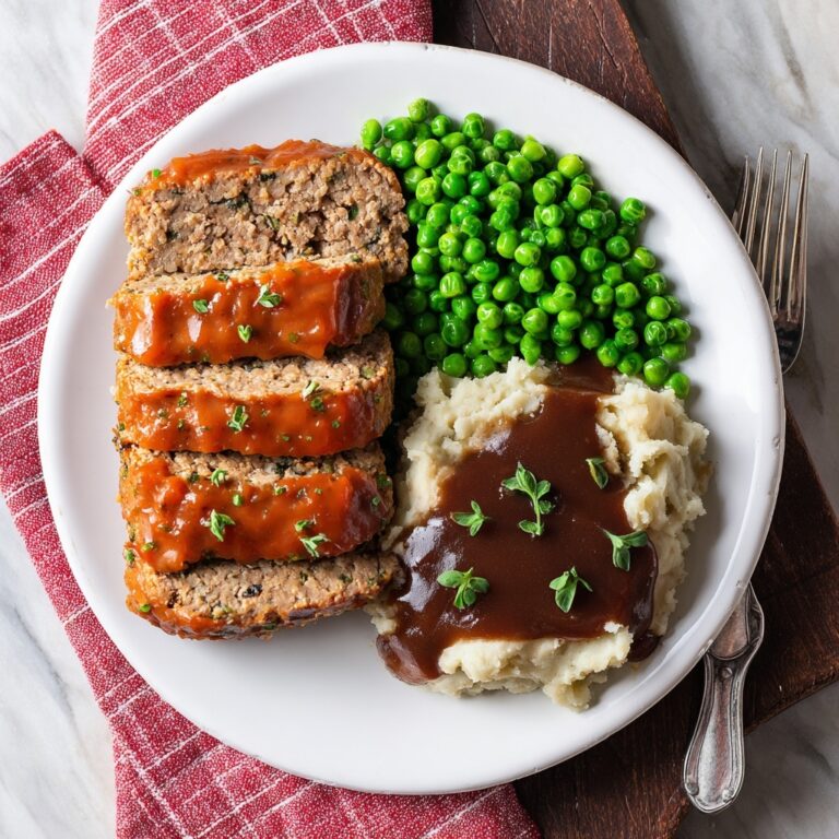 Turkey Meatloaf with Mashed Sweet Potatoes Recipe