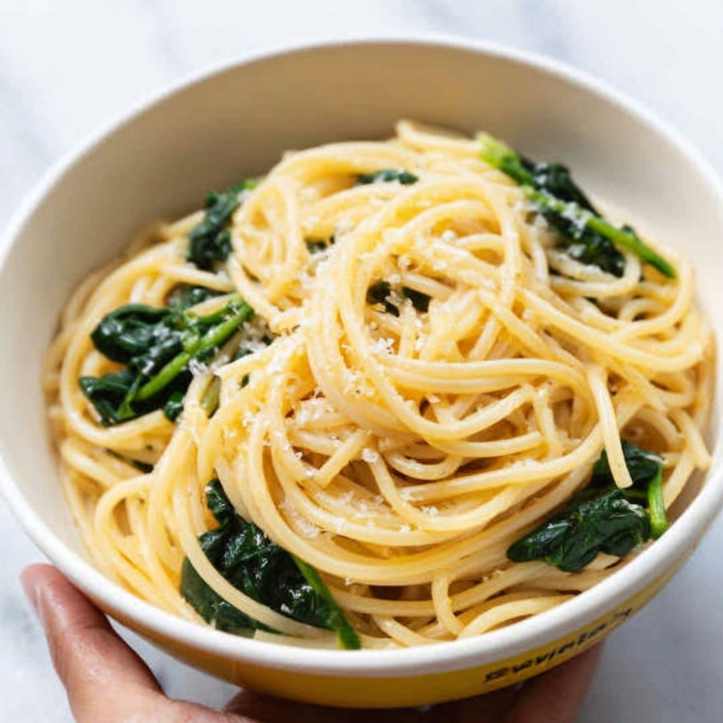 Lemon Pepper Spaghetti Recipe - Recipe Image