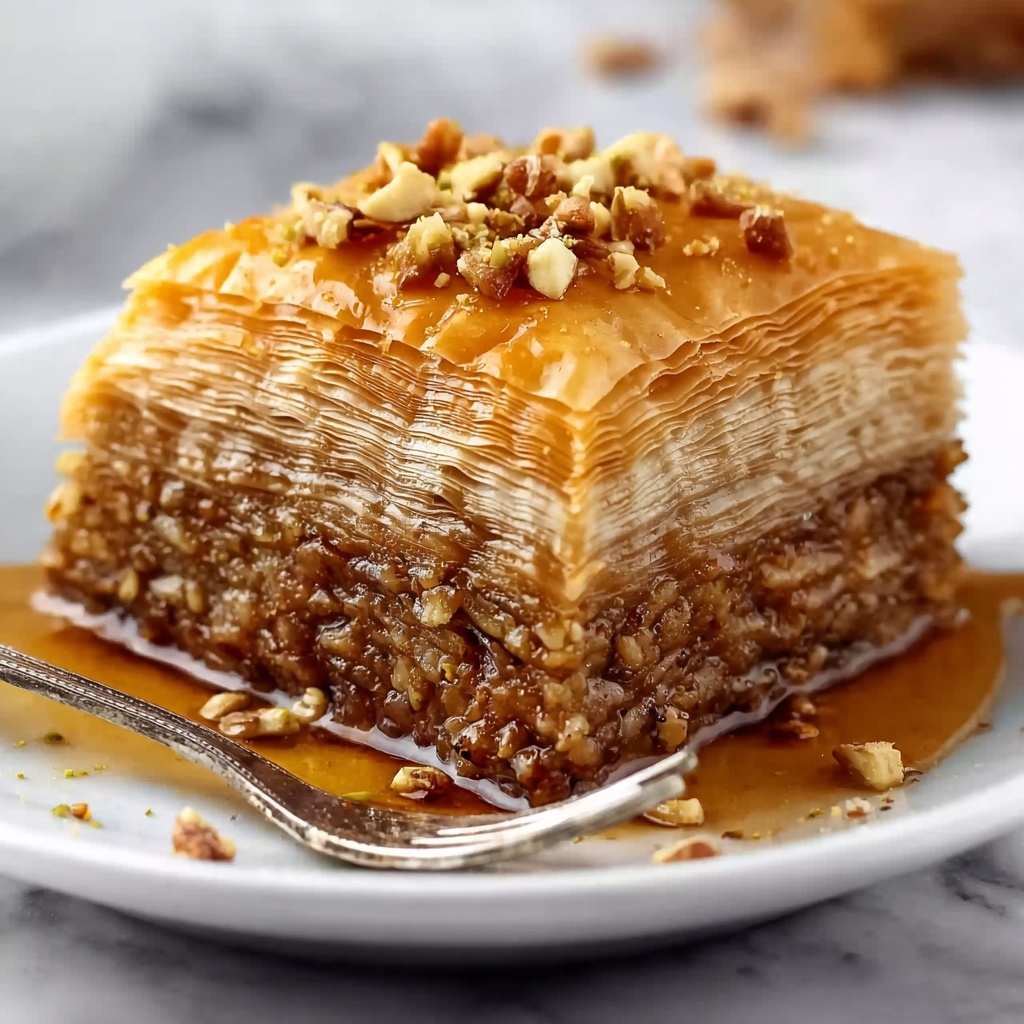 Homemade Baklava Recipe - Recipe Image