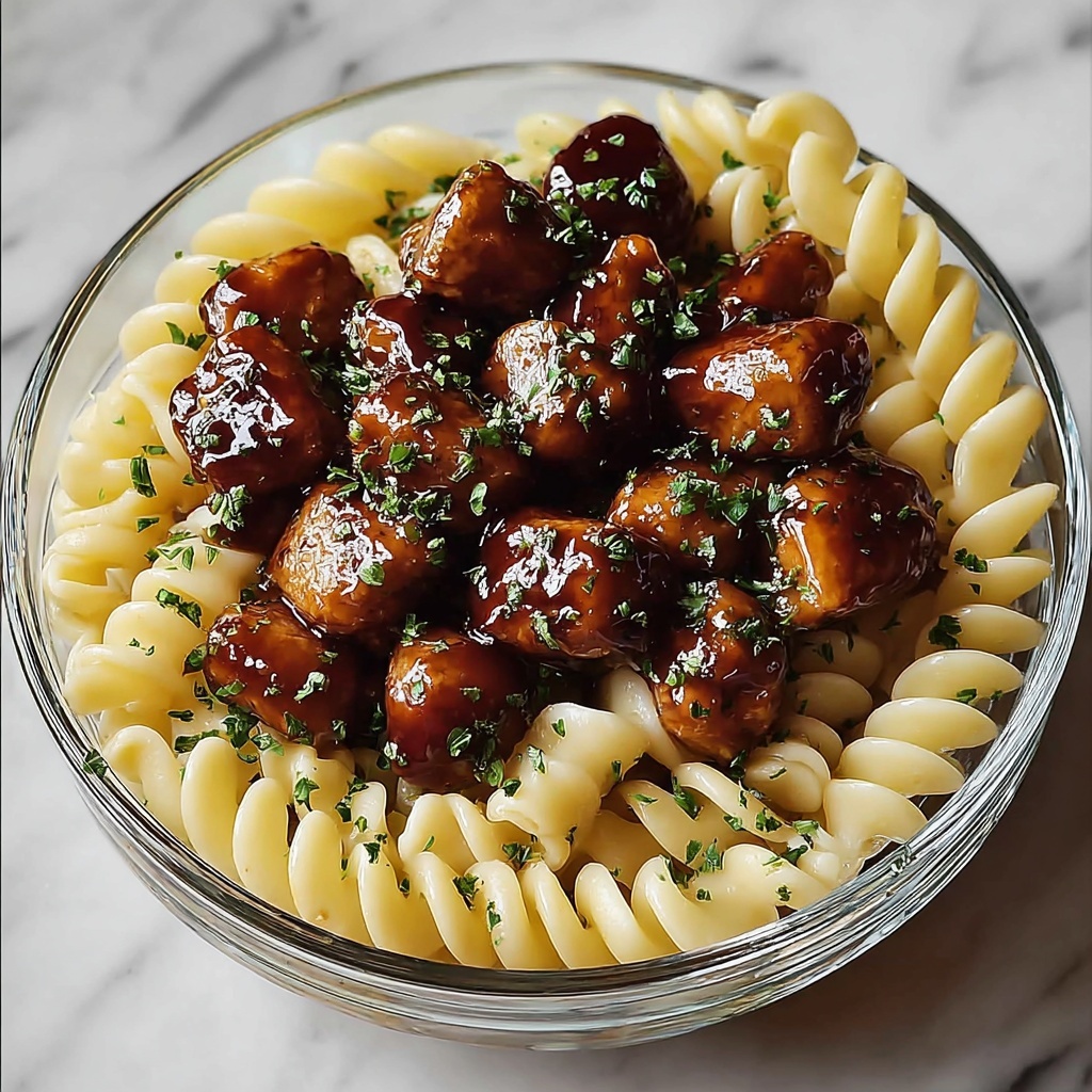 Honey Garlic Chicken Mac and Cheese Recipe - Recipe Image