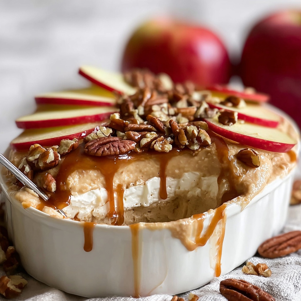 Caramel Apple Cheesecake Dip Recipe - Recipe Image