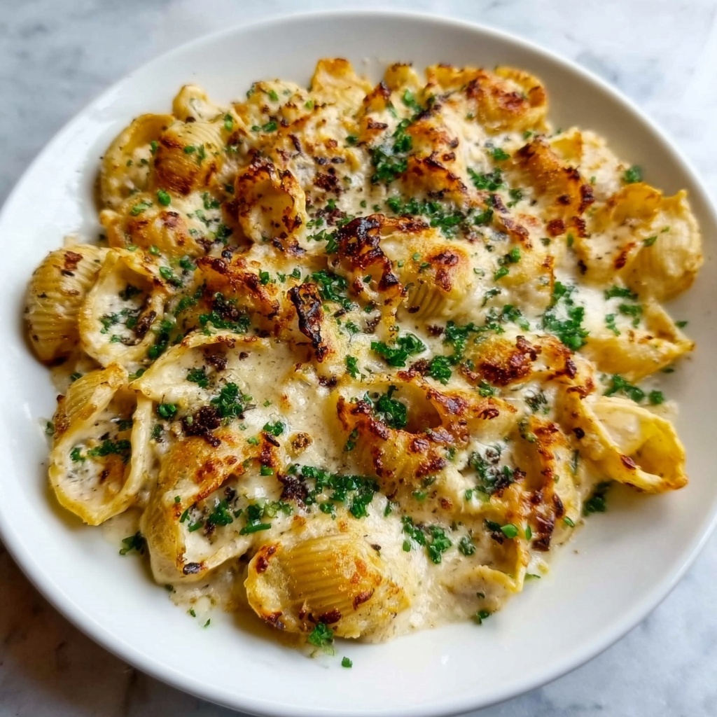 French Onion Creamy Pasta Recipe - Recipe Image