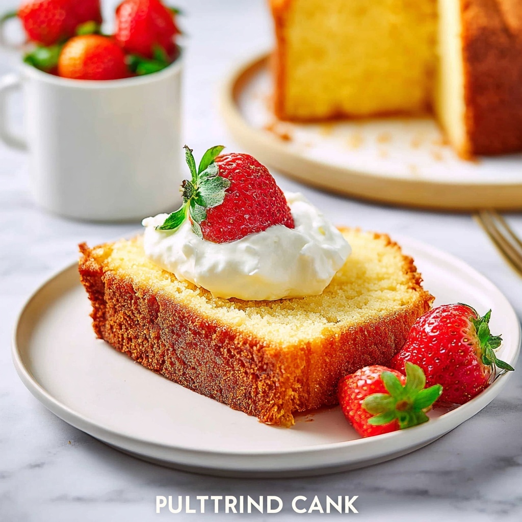 Buttermilk Pound Cake Recipe - Recipe Image