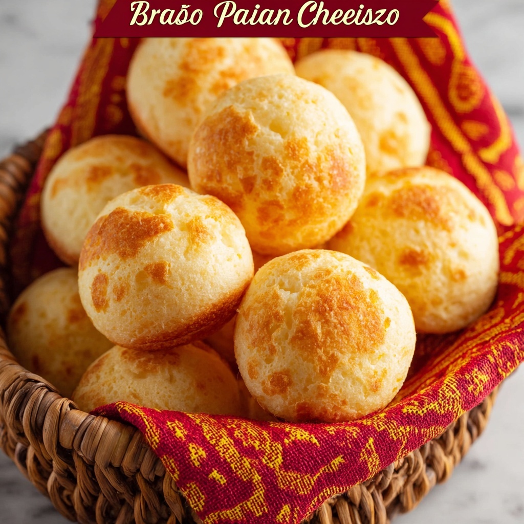 Brazilian Cheese Bread (Pao De Queijo) Recipe - Recipe Image