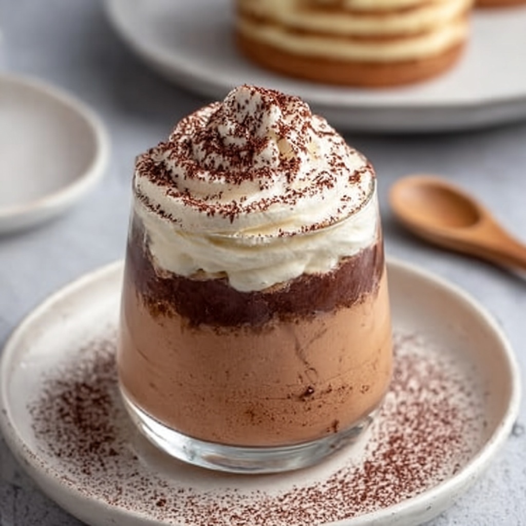 Coffee Mousse with Cream Cheese and Cocoa Recipe - Recipe Image