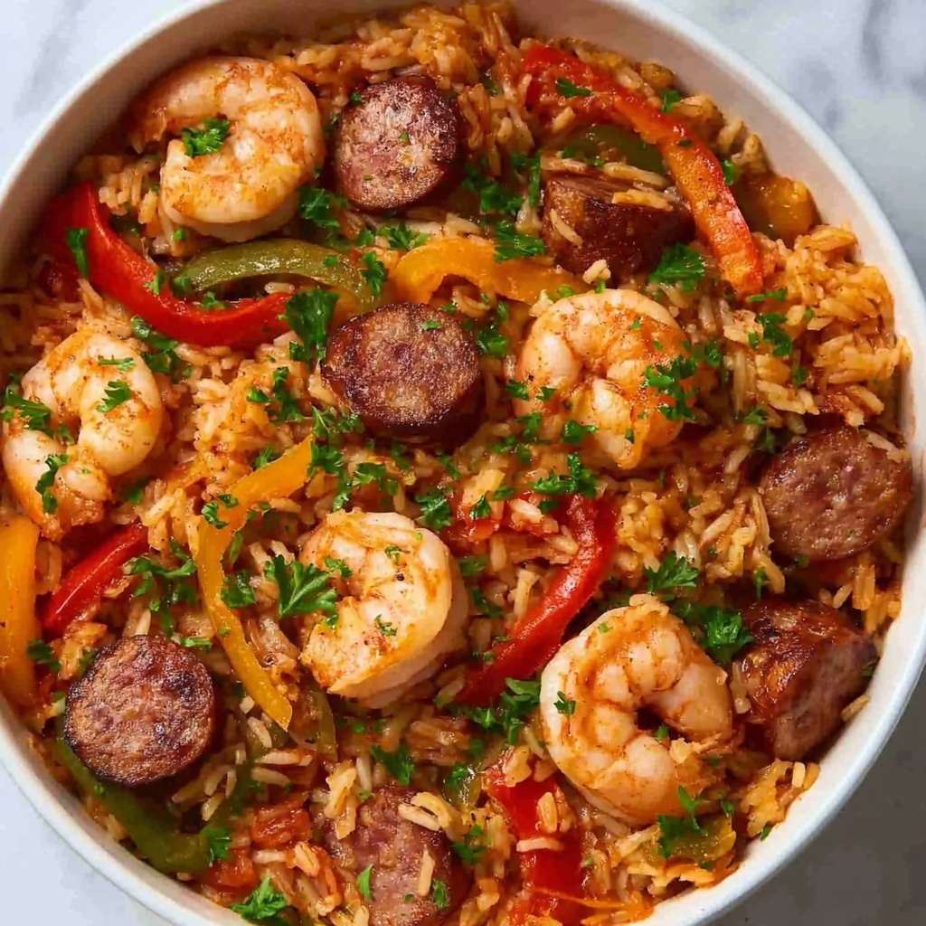 Easy Crockpot Jambalaya Recipe - Recipe Image