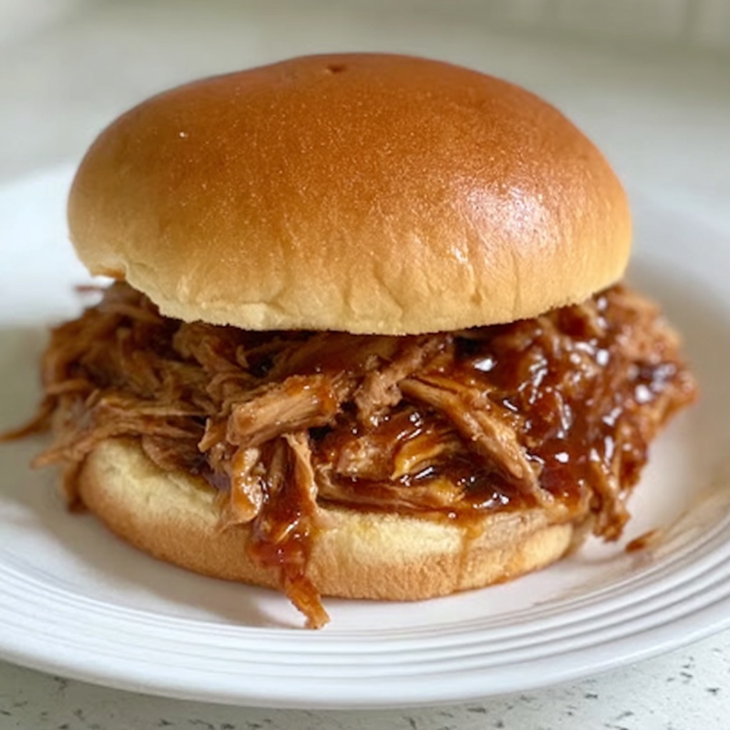 The Best Crockpot BBQ Chicken Recipe - Recipe Image