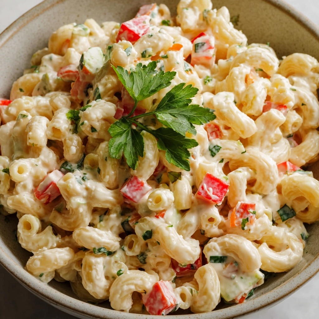 Small Macaroni Salad Recipe - Recipe Image