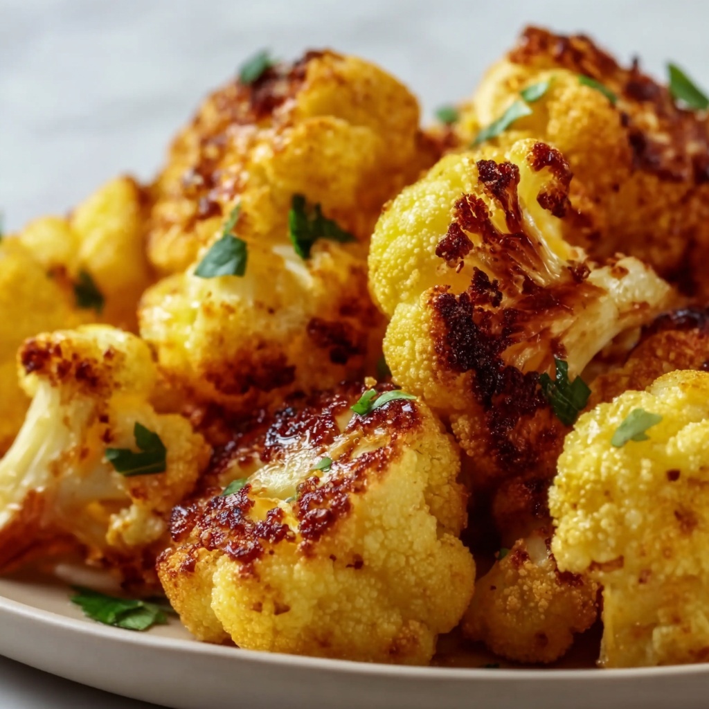 Golden Crispy Cauliflower Bites Recipe - Recipe Image