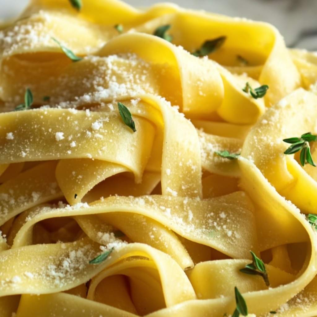 Homemade Egg Noodles Recipe - Recipe Image