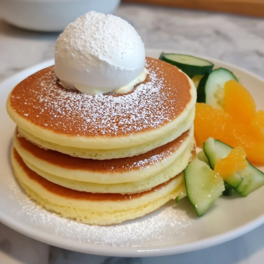 Fluffy Japanese Pancakes Recipe - Recipe Image
