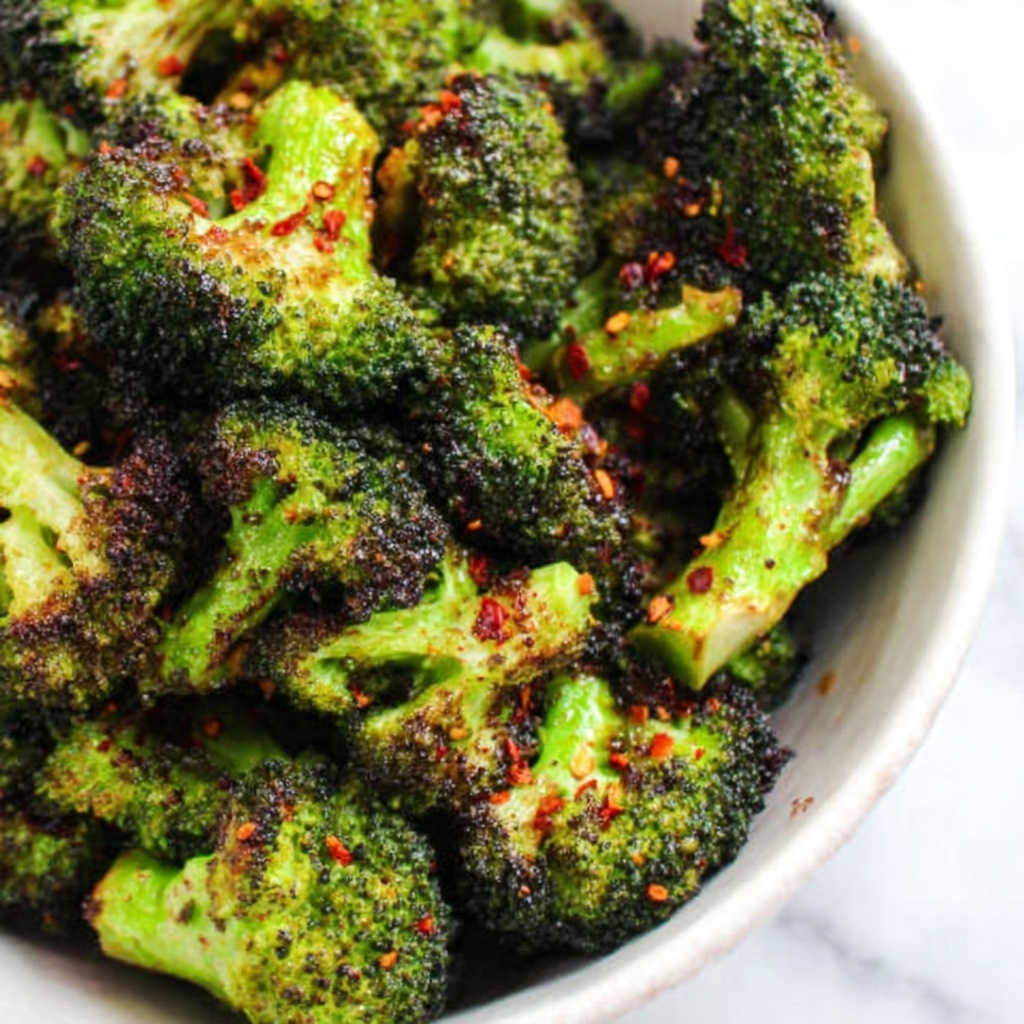 Spicy Roasted Broccoli Recipe - Recipe Image