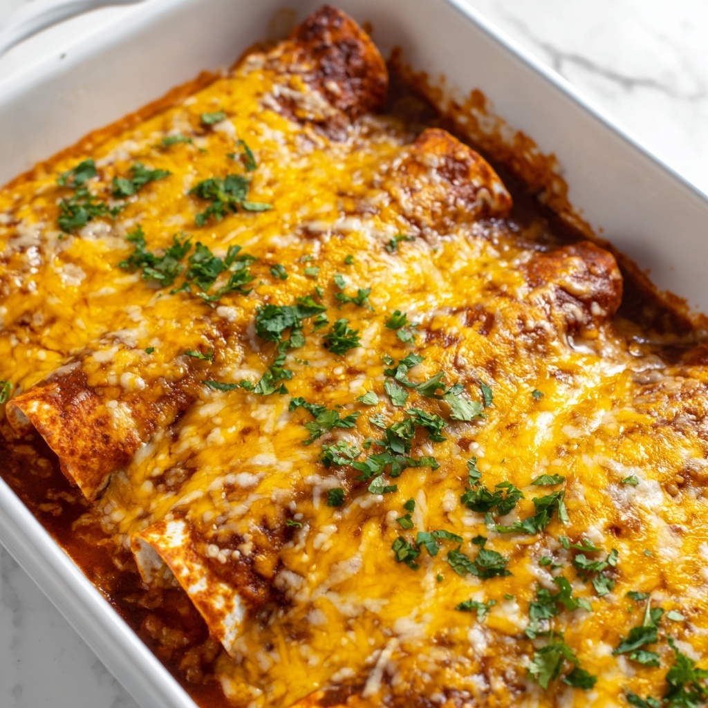 Homemade Easy Chicken Enchiladas Recipe - Recipe Image