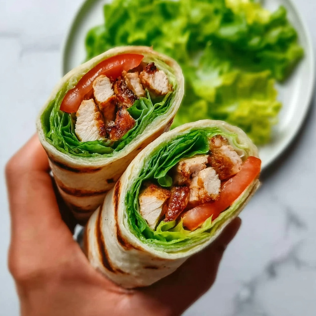 Chicken Veggie Wrap Recipe - Recipe Image