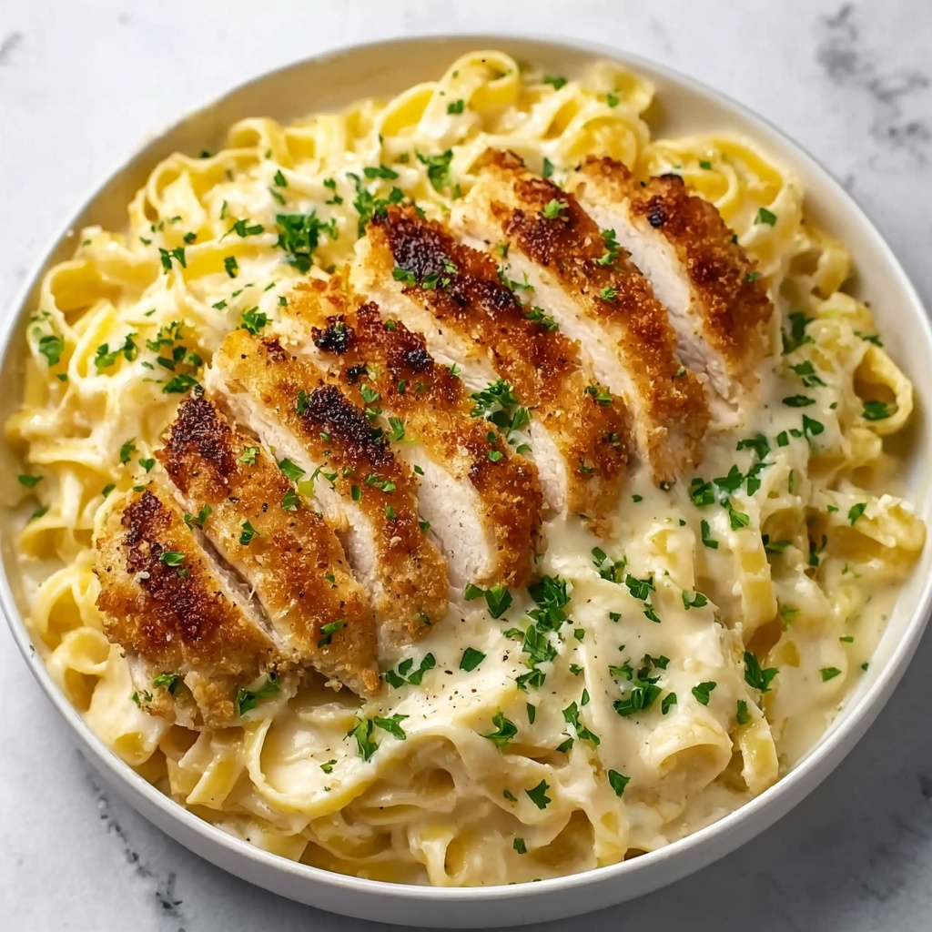 Chicken Fettuccine Alfredo Recipe - Recipe Image