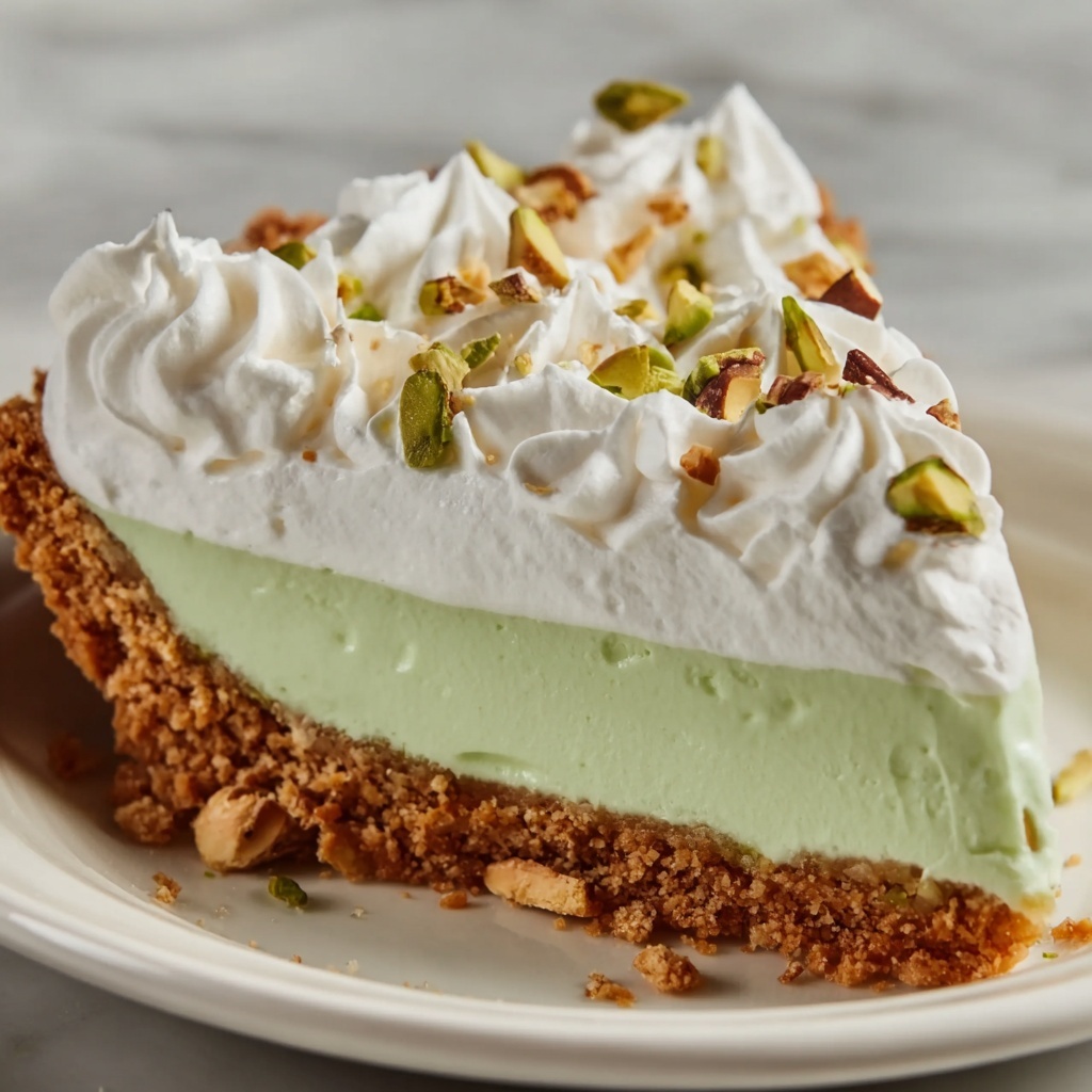Easy Pistachio Cream Pie for a Perfect St. Patrick’s Day Recipe - Recipe Image