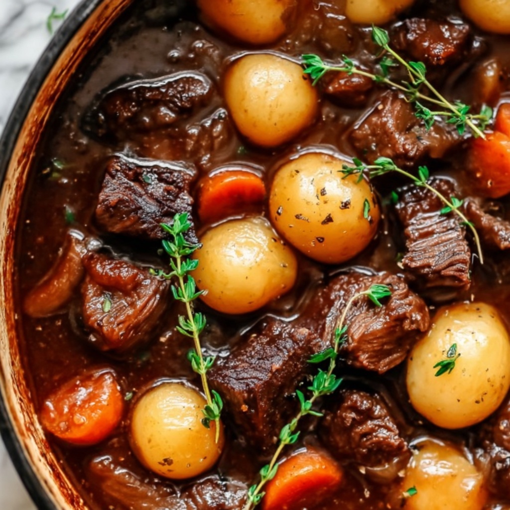 French Beef Bourguignon Recipe - Recipe Image