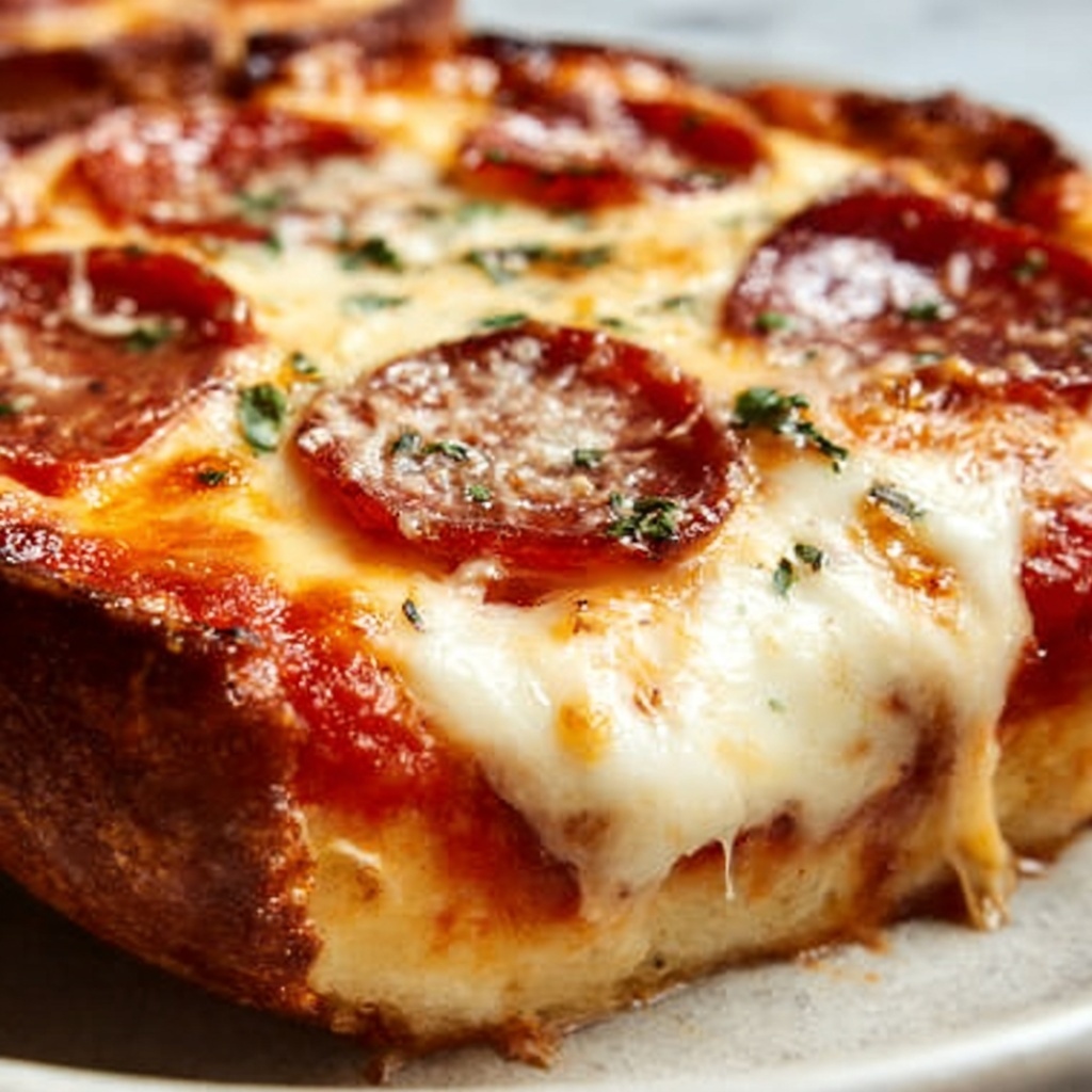 Pizza Burgers Recipe - Recipe Image