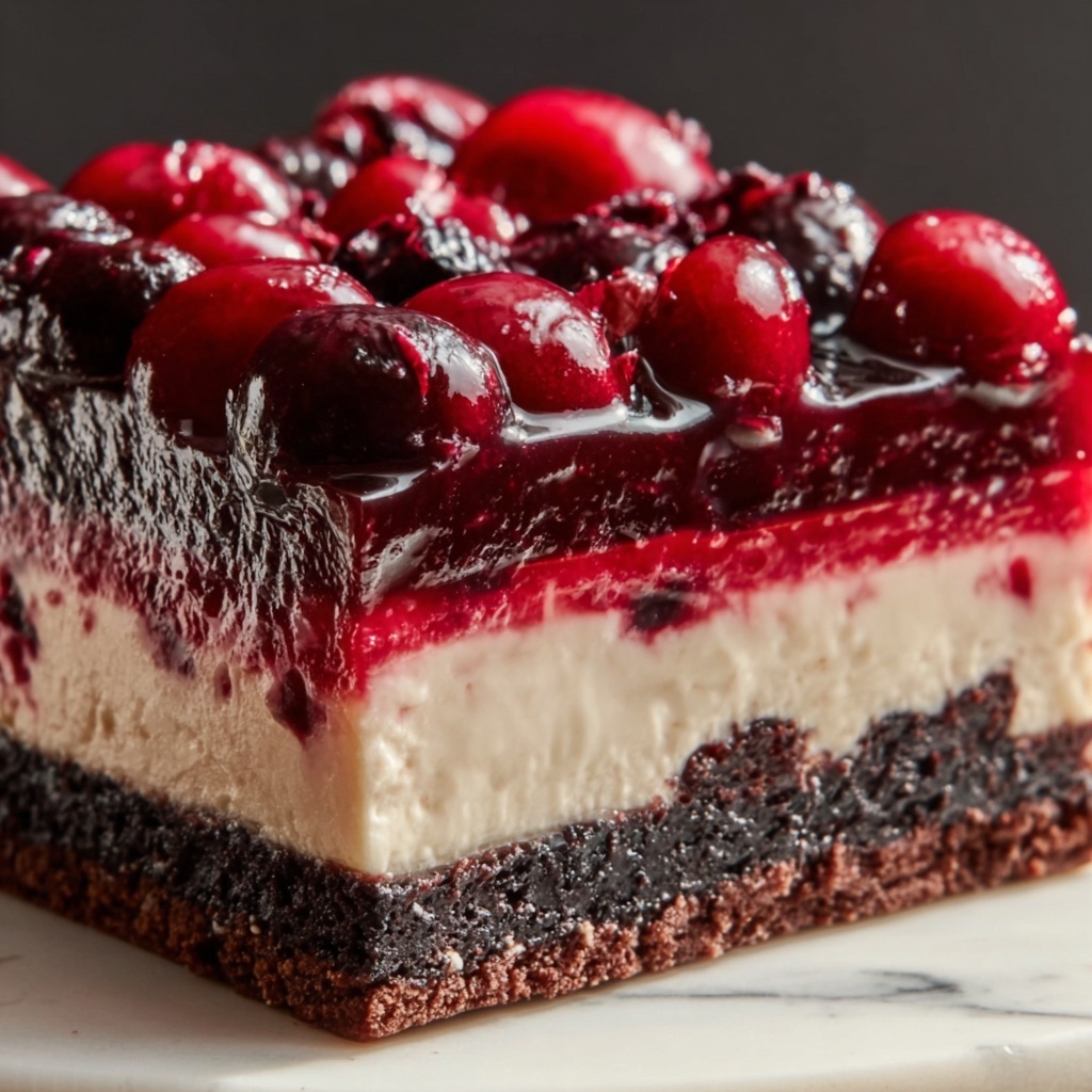 Decadent Black Forest Cheesecake Recipe - Recipe Image