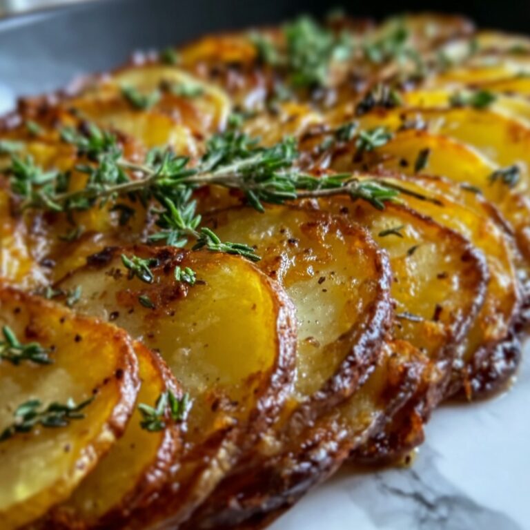 Crispy Balsamic-Thyme Potato Torte Recipe