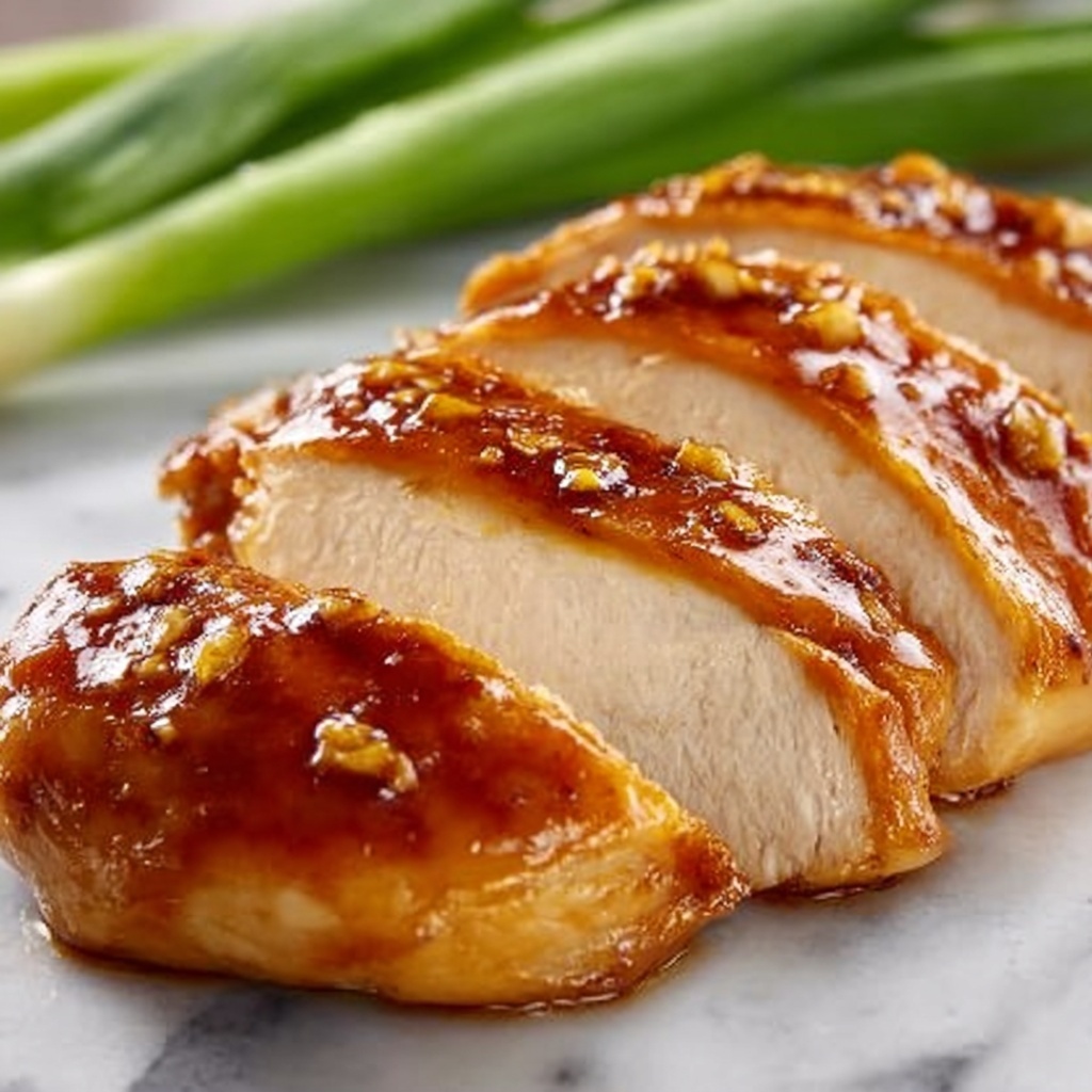 Honey Dijon Garlic Chicken Breasts Recipe - Recipe Image