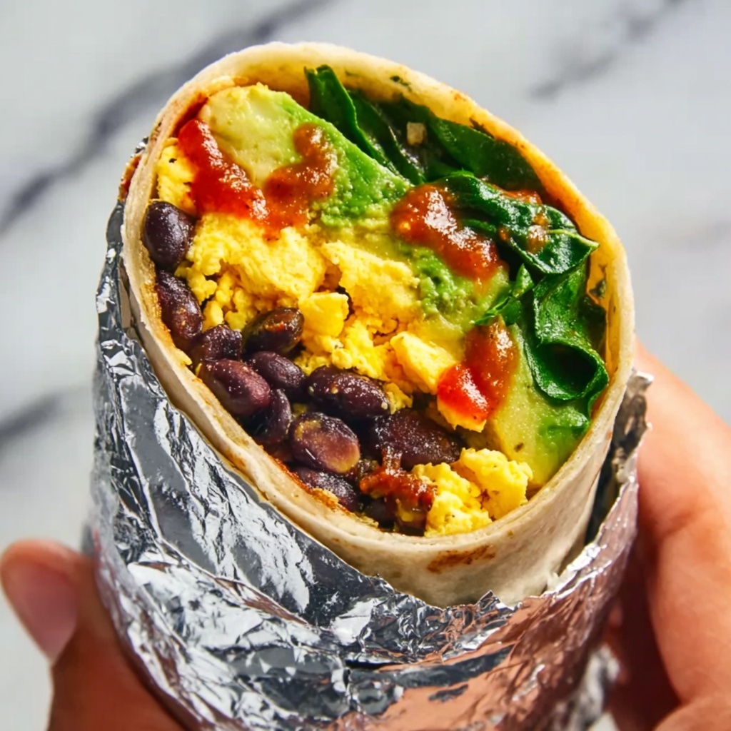 Healthy Breakfast Burritos Recipe - Recipe Image