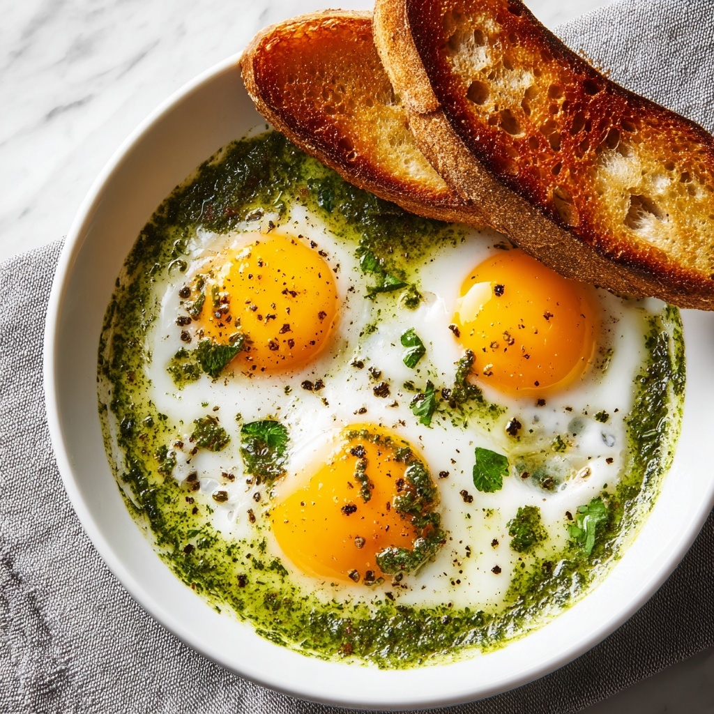 Pesto Eggs Recipe - Recipe Image