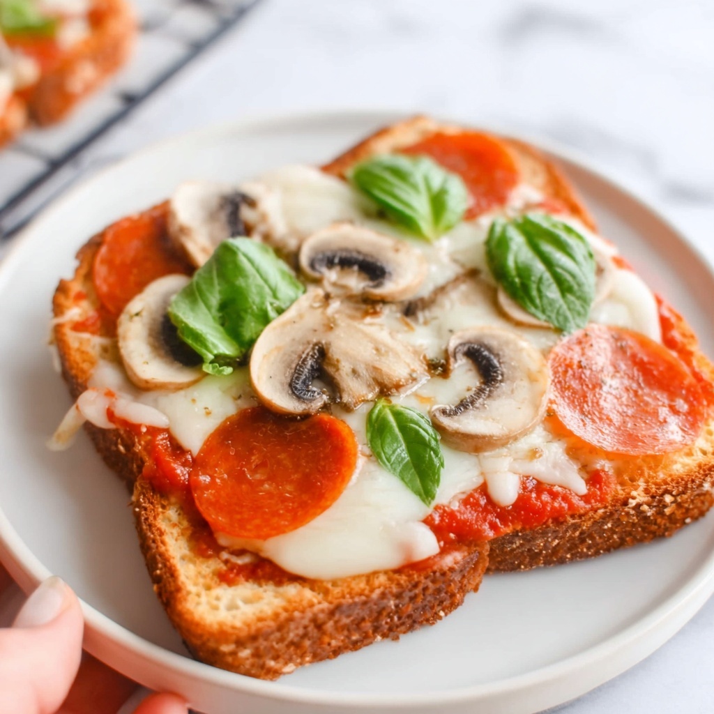 Pizza Toast Recipe - Recipe Image