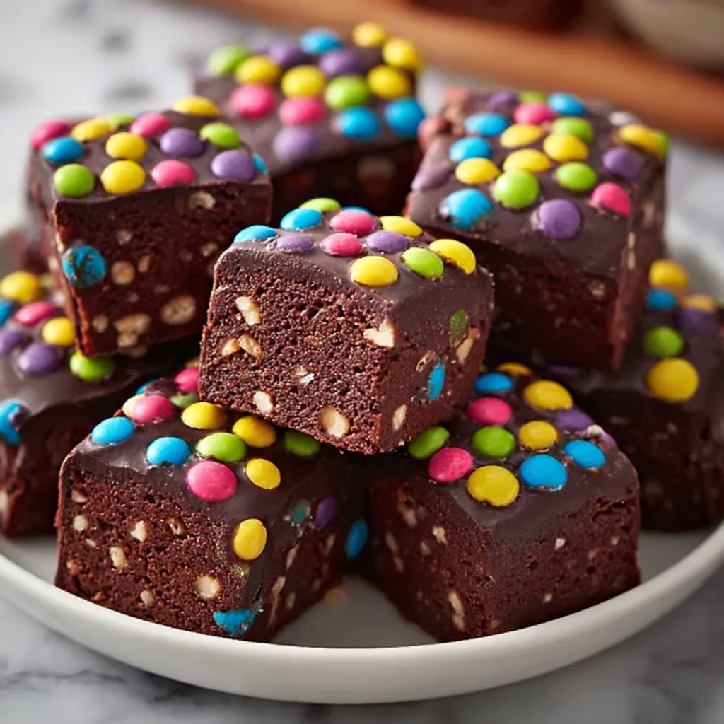Healthy Cosmic Brownie Protein Bites Recipe - Recipe Image