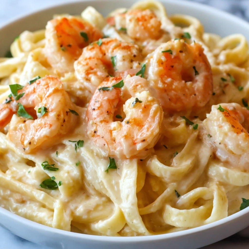Shrimp Alfredo Recipe - Recipe Image